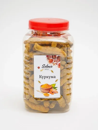 Куркума целая 480г от Selmir – специи Куркума, цельные зерна, натуральный аромат,