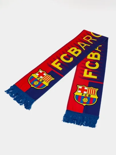 Футбольный шарф Barcelona