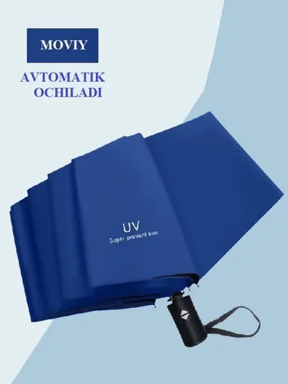 Автоматический зонт — для женщин и мужчин, устойчивый к ветру