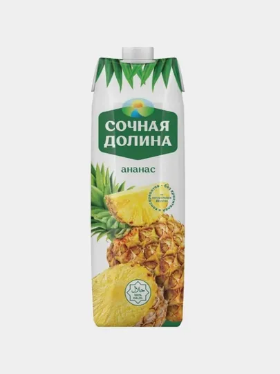 Сок Сочная Долина Ананас, 1 л