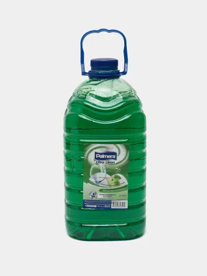 Средство для мытья посуды Palmera Ultra clean, "Яблоко", 5 л