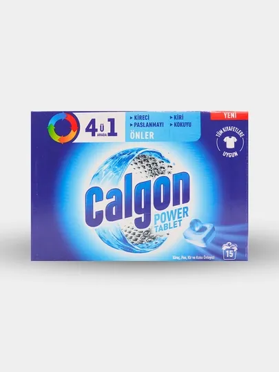 Таблетки для cмягчения воды Calgon 4 в 1, 15 таблеток