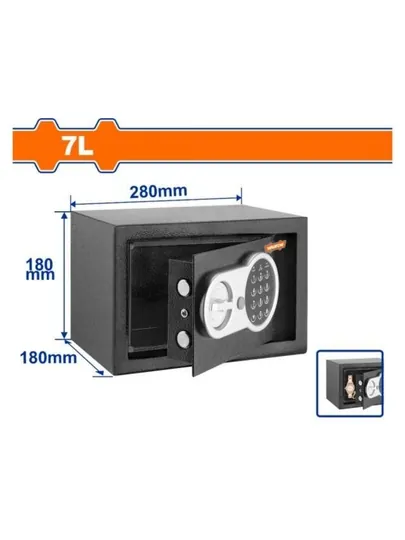 Цифровой сейф для денег 7L Wadfow WEB1518