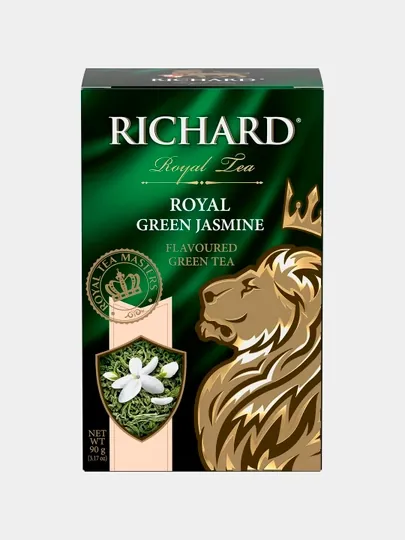 Чай Richard "Royal Green Jasmine", зеленый, листовой, 90 г