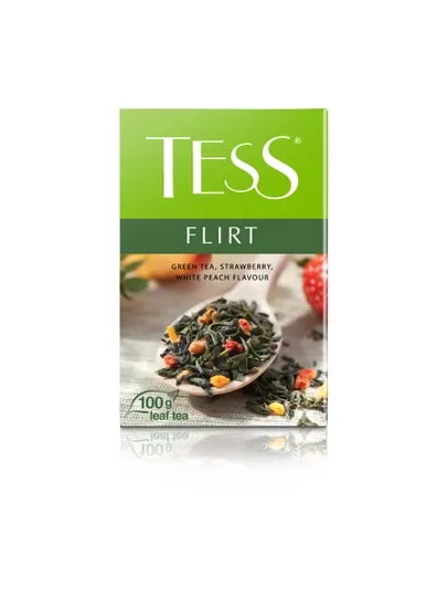 Чай зеленый листовой Tess Flirt, 100 гр