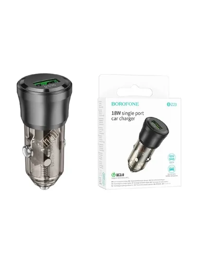 Автомобильное зарядное устройство Borofone BZ23, 18 W