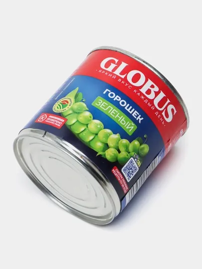 Зеленый горошек "Globus", 400 г
