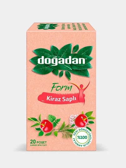 Dogadan Form турецкий чай для похудения, фруктовый чай, травяной чай, 20 пакетиков