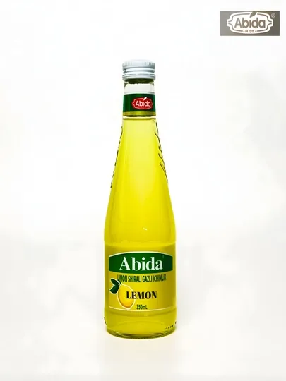 Abida лимонный сок газированный напиток и безалкогольный напиток с ароматом 350 мл