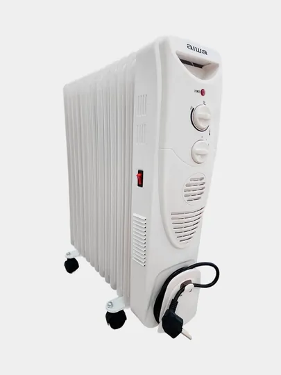 Масляный обогреватель, AIWA HY-B9F-13, белый — HOME24-HYBF13W