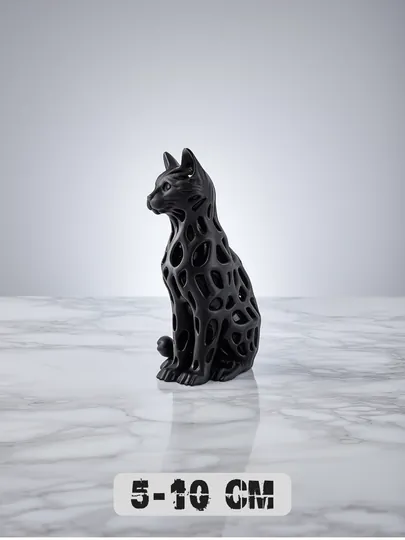 3D фигурка животного из PLA пластика, декоративная статуэтка, подарок, 3D печать — LAYERLA-ANIMALS-ГОРЧИЧ-5