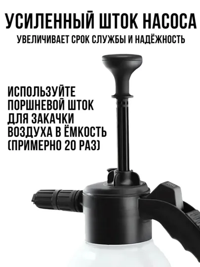 Пеногенератор для мойки ручной опрыскиватель