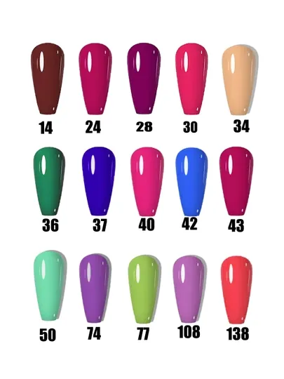 Гель-лак для ногтей, 10 мл, цветной для маникюра и педикюра — BEAUTON-L8-30