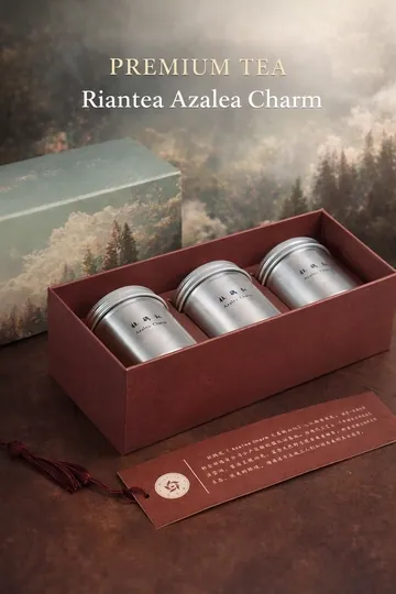 Чёрный чай - Azalea Charm 3×20 г (60 г) Riantea