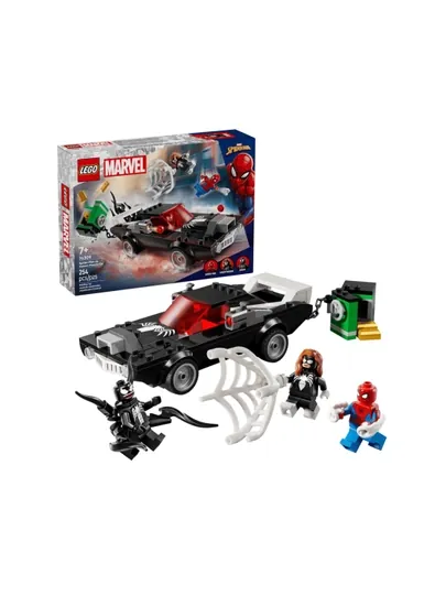 Конструктор LEGO Marvel 76309 Человек-Паук против автомобиля Венома