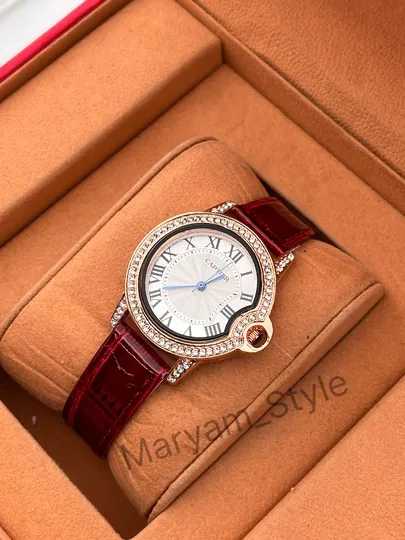 Женские наручные часы Cartier на любой стиль, в подарочной коробке