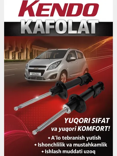 Амортизатор, передний комплект Spark, Gas/Moy, 1 правый + 1 левый, Kendo