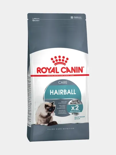 Сухой корм для кошек при проблемах с комках шерсти, 2 кг, Royal Canin Hairball Care