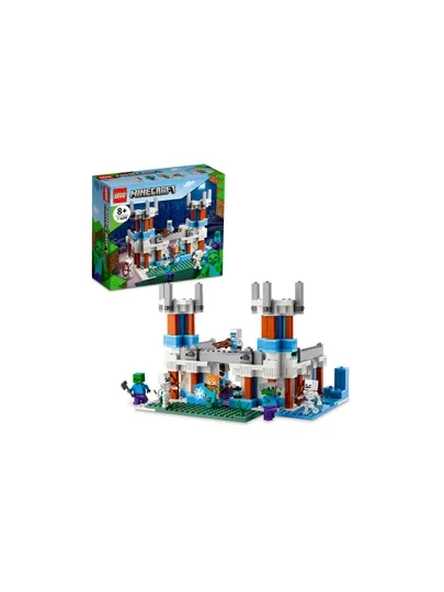 Конструктор LEGO Minecraft 21186, Ледяной замок, 499 деталей