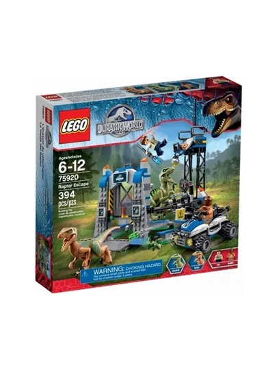 Конструктор LEGO Jurassic World 75920 Побег хищника, 394 детали