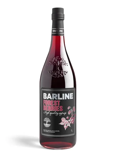 Barline Forest Berries — сироп Лесные ягоды для кофе, коктейлей и десертов, 1 литр