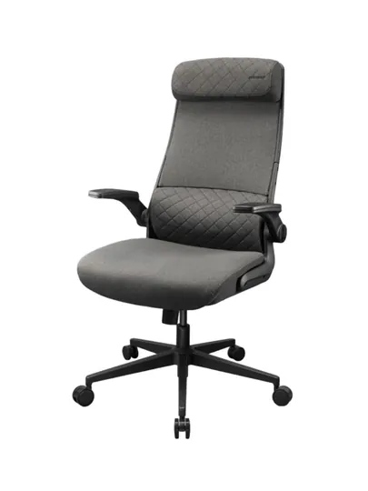 Игровое кресло компьютерное, для геймеров, COUGAR Stryder, Black, Gray, White — CANON1-STRYDER-ТЕМНСЕР