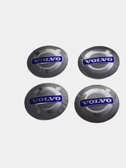 Шильдик на колпачок диска Volvo, 56 мм