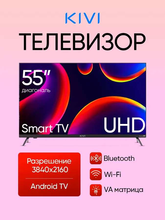 Телевизор смарт 55 дюймов 55U750NB