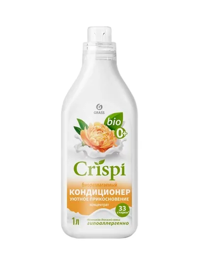 Кондиционер для белья CRISPI "Уютное прикосновение", антистатический, 1 л — MCA-CRISPI4