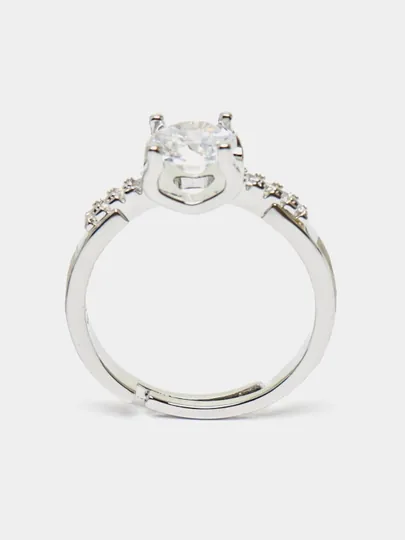 Серебряное кольцо, женское, 925 проба