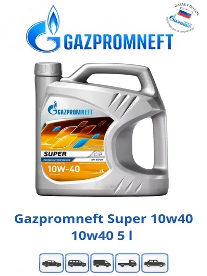 Gazpromneft Super 10W-40 4L моторное масло