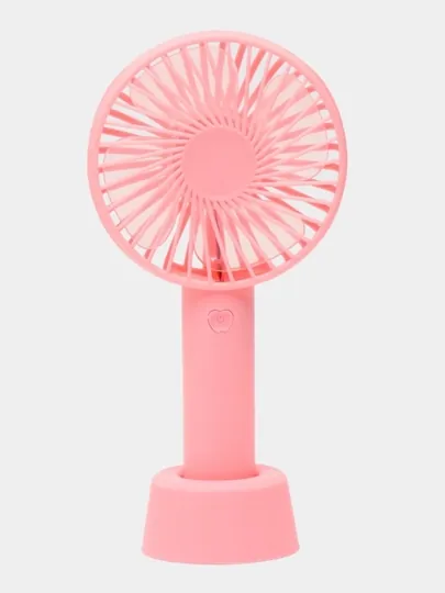 Портативный тихий вентилятор, мини fan 3 скорости настольный USB — NURMART-MINIVENTILYATOR1-ТЕМНРОЗ
