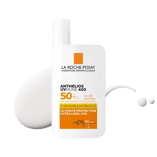 Невидимый флюид La Roche-Posay Anthelios, для лица и кожи вокруг глаз SPF 50+/PPD 46, 50 мл