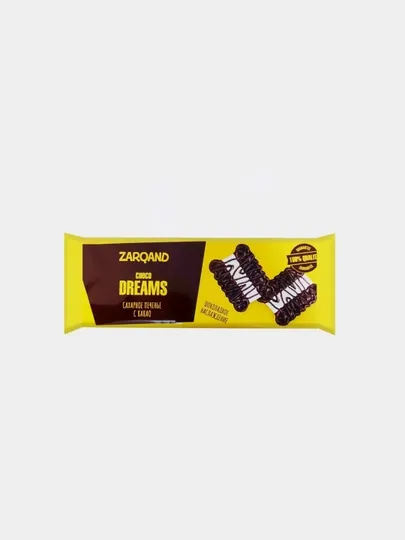 Печенье Choco dreams, с какао, 195 г