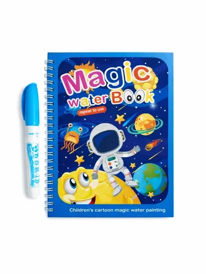 Magic Water Book многоразовая детская книжка для рисования водой