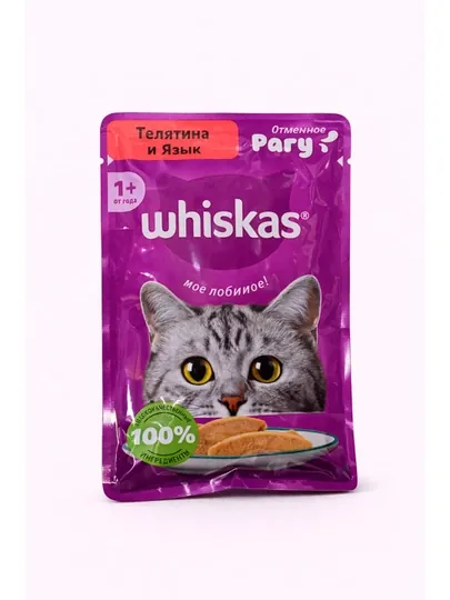 Whiskas рагу телятина и язык