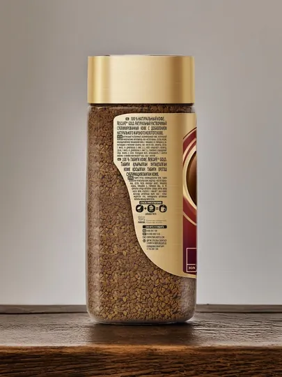 Кофе растворимый Nescafe Gold, 95 г