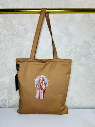 Женская сумка шоппер — ММАГ-SHOPPER-БЕЖМЕЛ