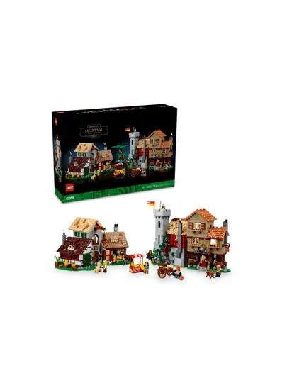 Конструктор LEGO Icons 10332 Средневековая городская площадь, 3304 детали