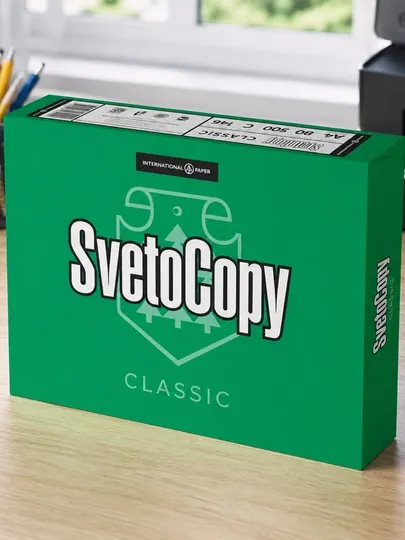 Бумага Svetocopy A4 500 листов 80гр | Офисная бумага