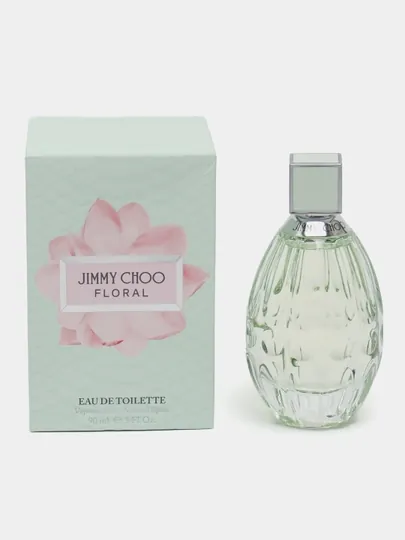 Туалетная вода для женщин, JIMMY CHOO FLORAL, 90 мл, Франция