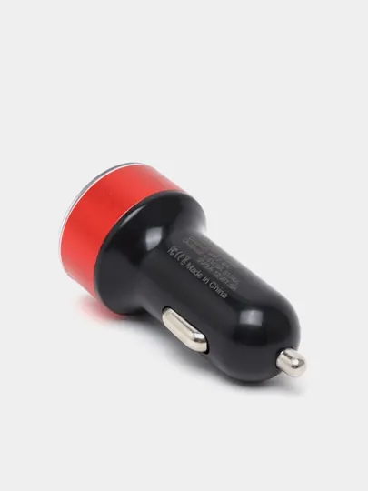 Автомобильное зарядное устройство для телефона, 2 USB, QC3.0, быстрая зарядка, 2.4А