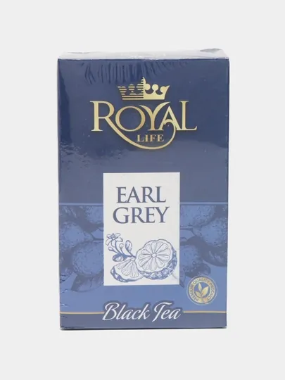 Чай черный Royal Life Earl Grey Tea, 90 г