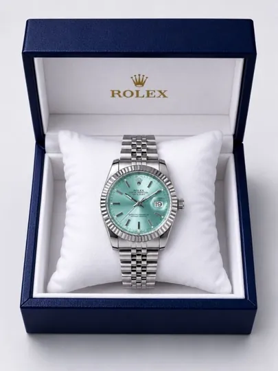 Премиальные женские часы с браслетом из золота и серебра, часы Rolex