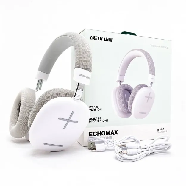 Беспроводные наушник Green EchoMax White