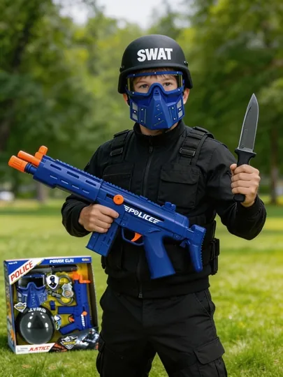 Игровой набор Полиция World Police Justice с оружием