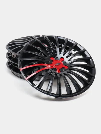 Колпаки на диски комплект 4 шт Tracker, Espero, Damas, Lacetti, Cobalt, Spark