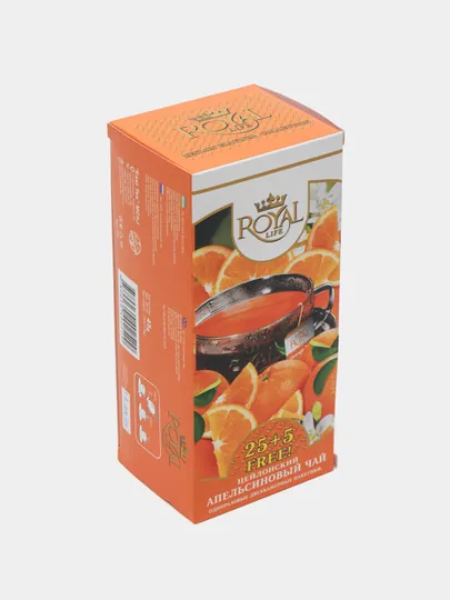 Чай Royal Life Orange Tea, 30 пакетиков