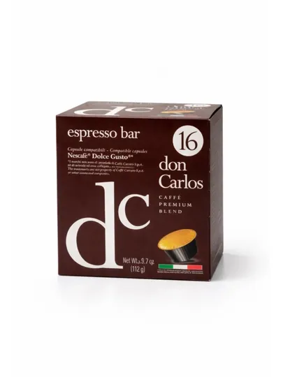 Кофе в капсулах Don Carlos Espresso Bar, 16 шт
