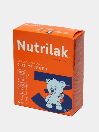 Детское молочко Nutrilak 3, 300 гр